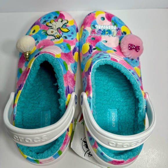 NWT. Disney Pixar Fuzzy Fun Clogs for Adults by Crocs M8/W10 unisex - Picture 2 of 12
